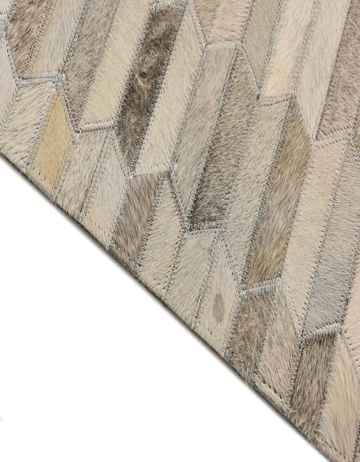 Detail image of  5' 1 x 8' 2 Cowhide Rug