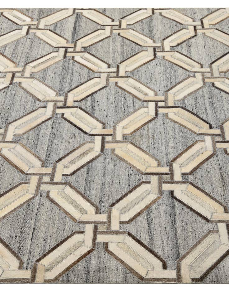 Detail image of  5' 4 x 8' Cowhide Rug