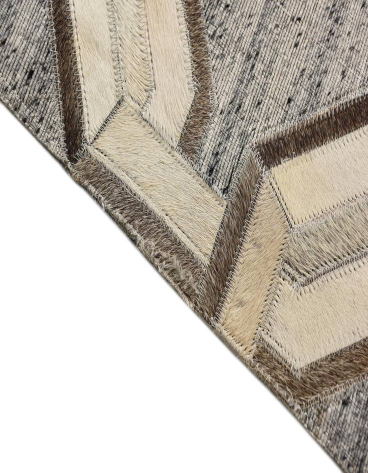 Detail image of  5' 4 x 8' Cowhide Rug