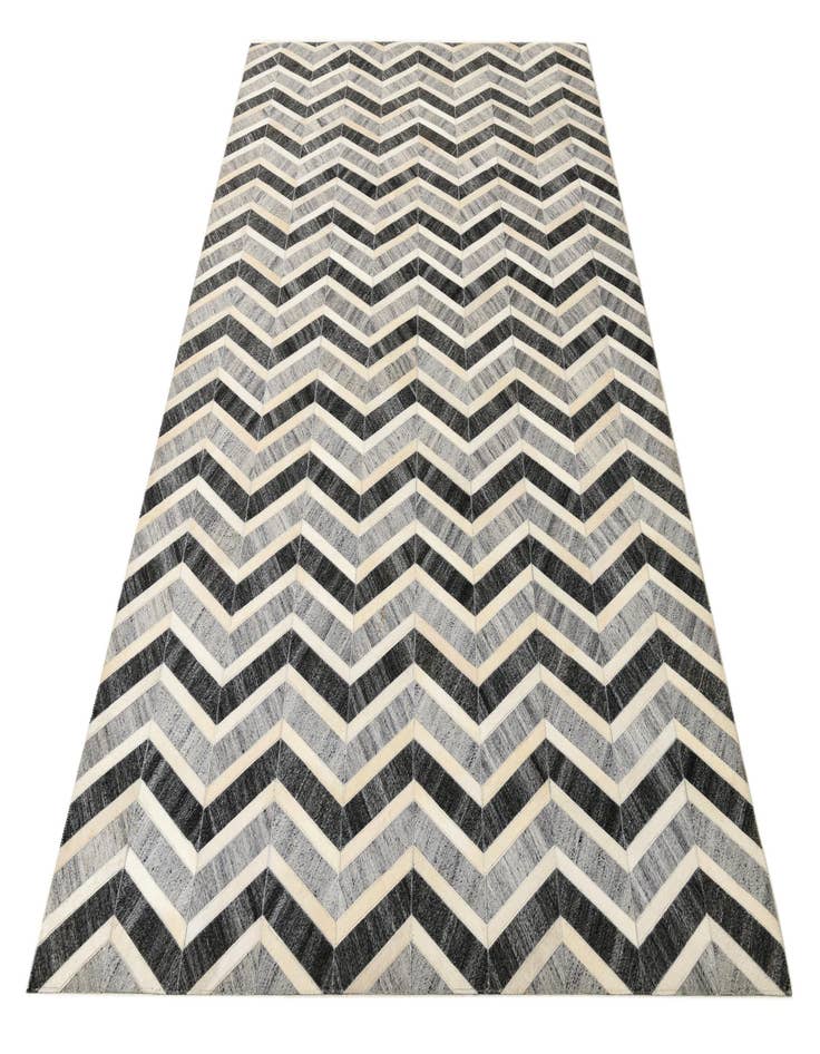 Detail image of  5' 2 x 7' 10 Cowhide Rug