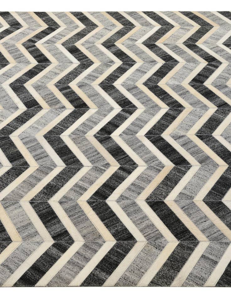 Detail image of  5' 2 x 7' 10 Cowhide Rug