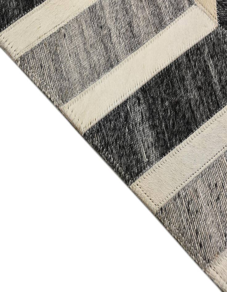 Detail image of  5' 2 x 7' 10 Cowhide Rug