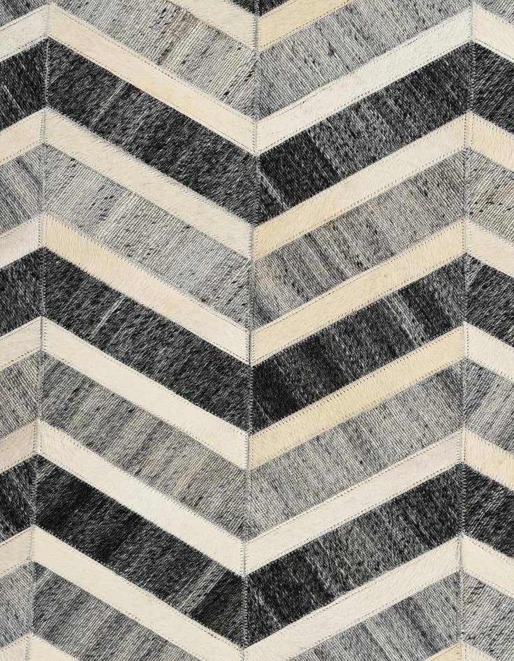 Detail image of  5' 2 x 7' 10 Cowhide Rug