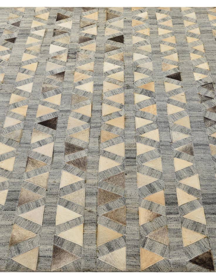 Detail image of  5' 2 x 8' Cowhide Rug