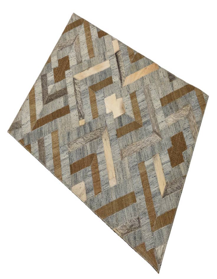 Detail image of  2' 1 x 3' 1 Cowhide Rug