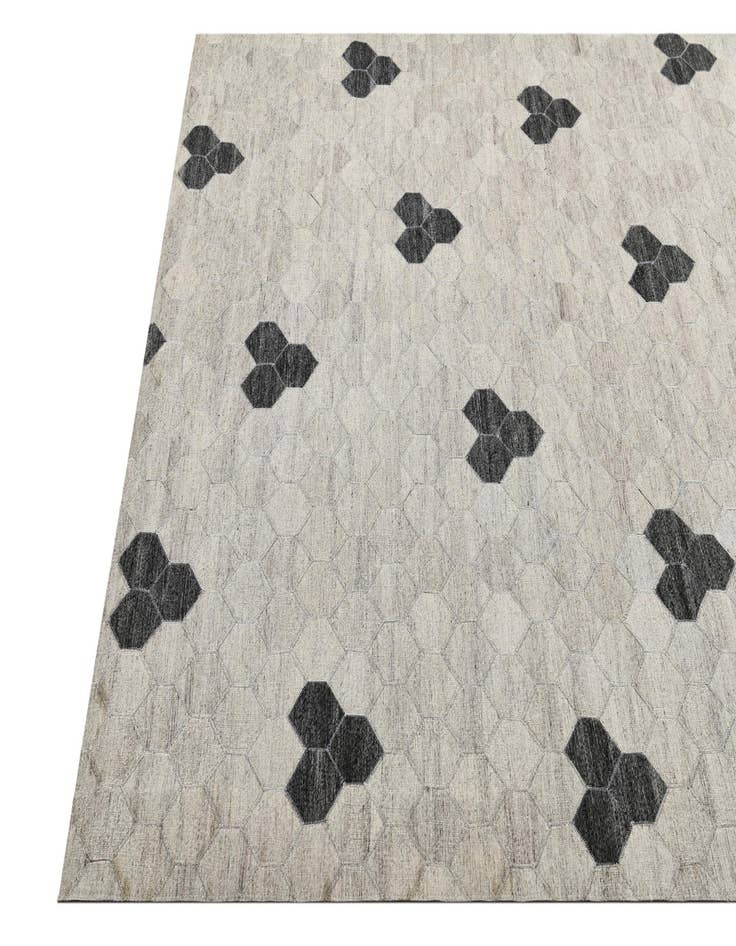 Detail image of  5' 2 x 7' 10 Cowhide Rug