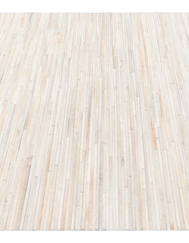 Detail image of  5' 1 x 8' Cowhide Stocks Rug