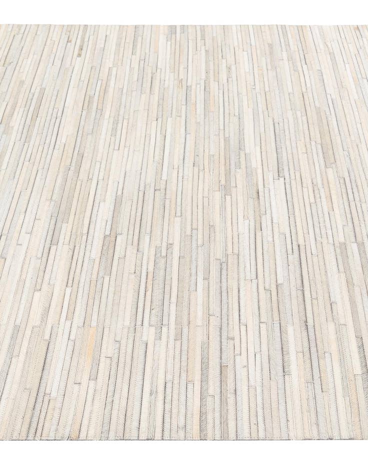 Detail image of  5' x 8' Cowhide Stocks Rug