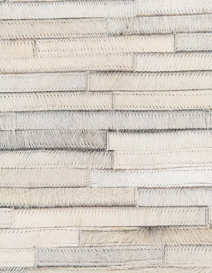 Detail image of  5' x 8' Cowhide Stocks Rug