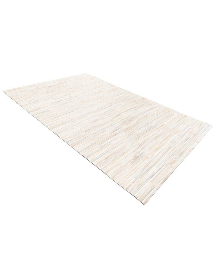 Detail image of  5' 1 x 7' 11 Cowhide Stocks Rug