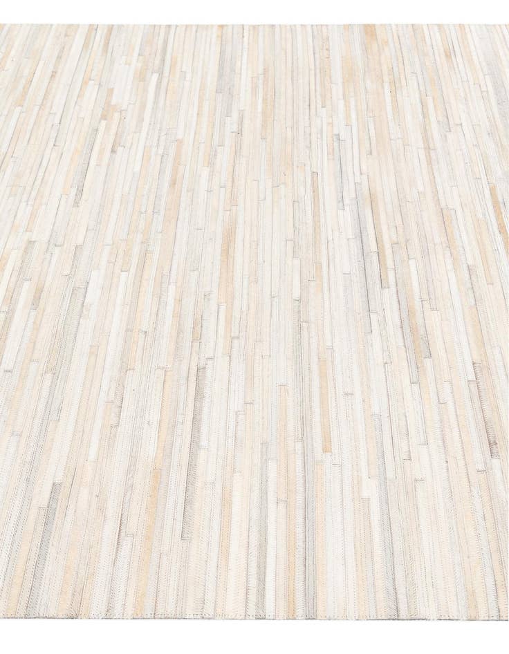 Detail image of  5' 1 x 7' 11 Cowhide Stocks Rug