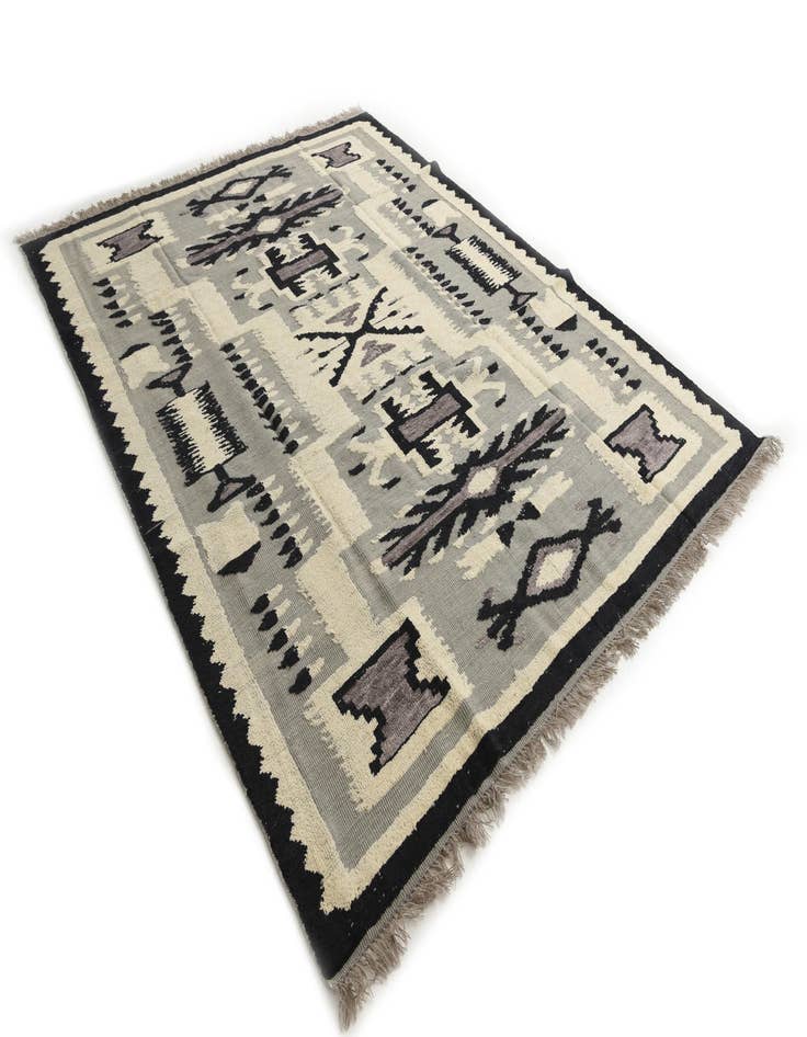 Detail image of  8' 1 x 10' 5  Hand Knotted Darya Wool Rug