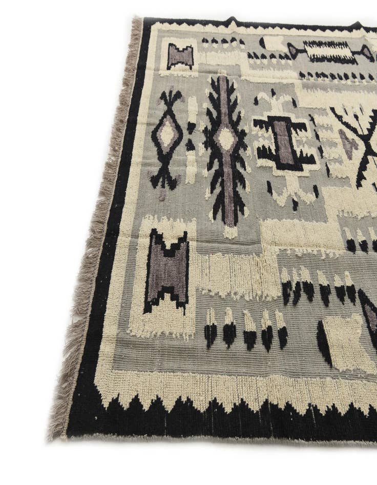 Detail image of  8' 1 x 10' 5  Hand Knotted Darya Wool Rug