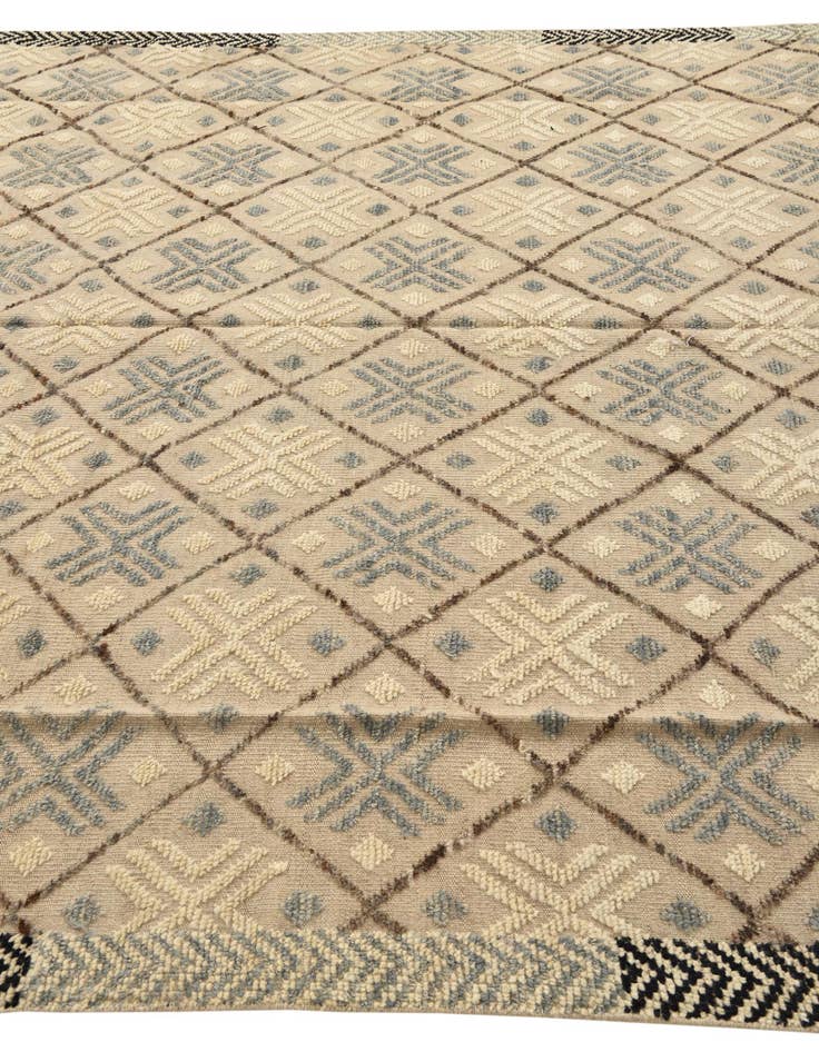 Detail image of  7' 8 x 10' 6  Hand Knotted Darya Wool Rug