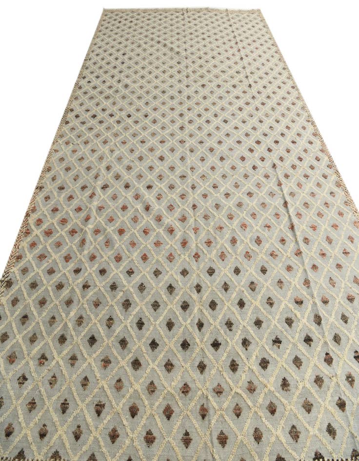 Detail image of  9' 5 x 14'  Hand Knotted Darya Wool Rug