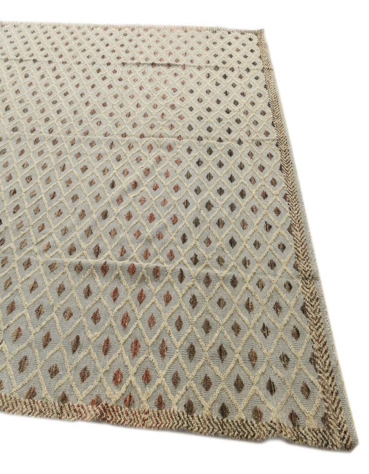 Detail image of  9' 5 x 14'  Hand Knotted Darya Wool Rug