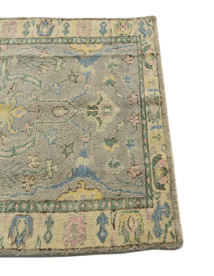 Detail image of  3' 1 x 4' 10  Hand Knotted Darya Wool Rug