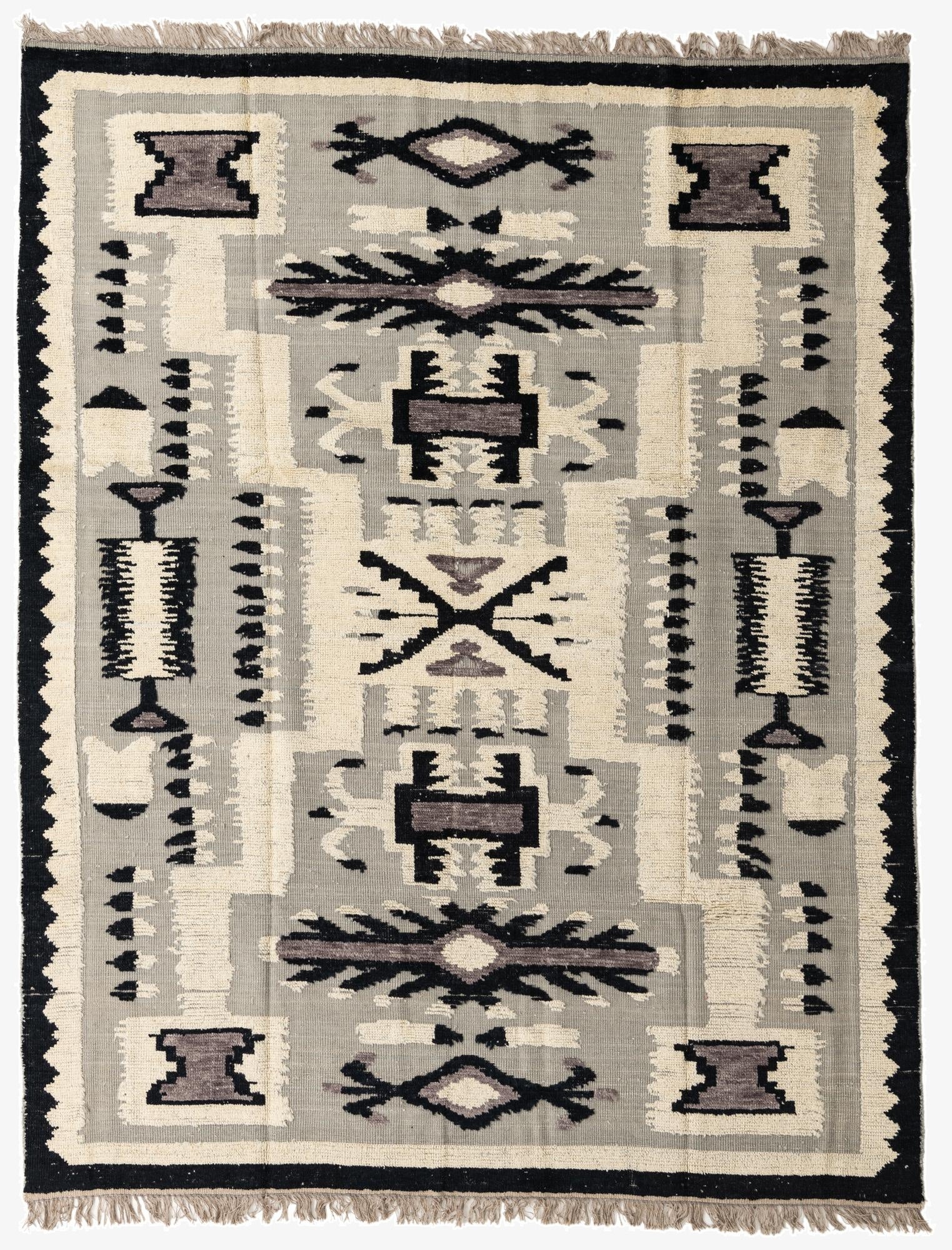  8' 1 x 10' 5  Hand Knotted Darya Wool Rug
