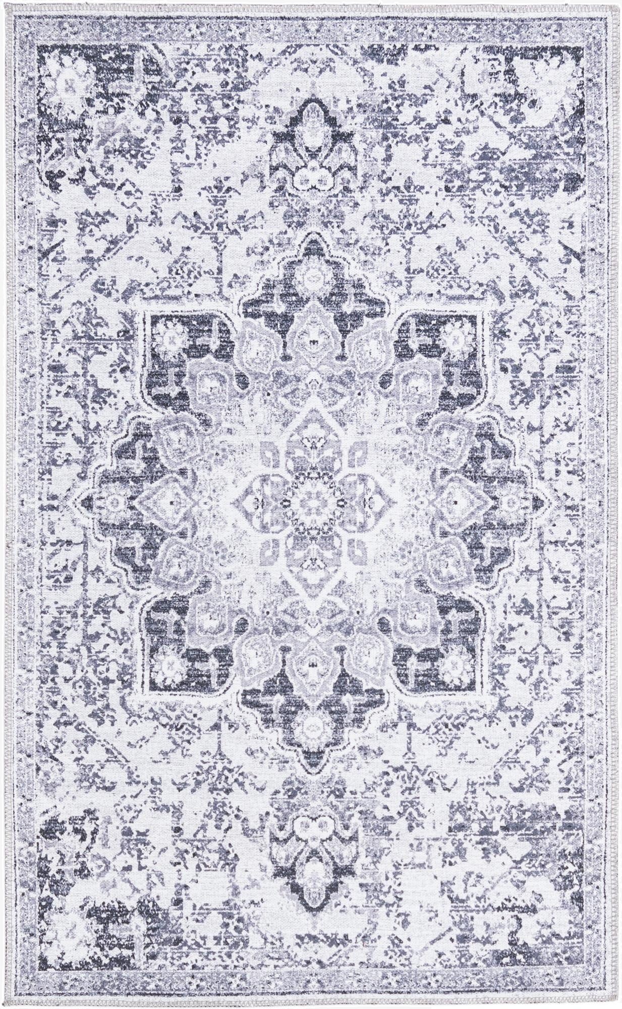  3' 3 x 5' 3  Washable Francesca Rug