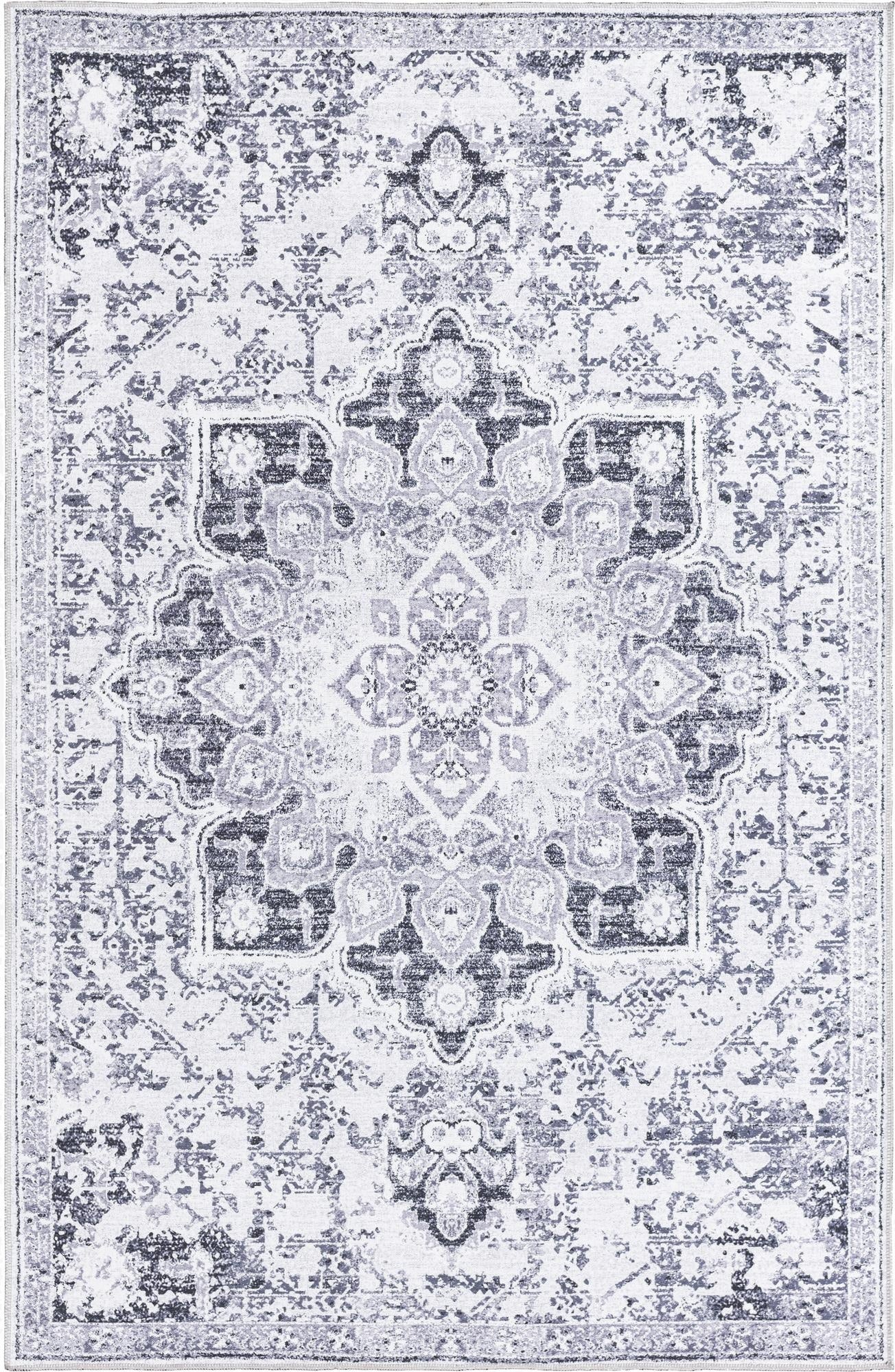  6' x 9'  Washable Francesca Rug