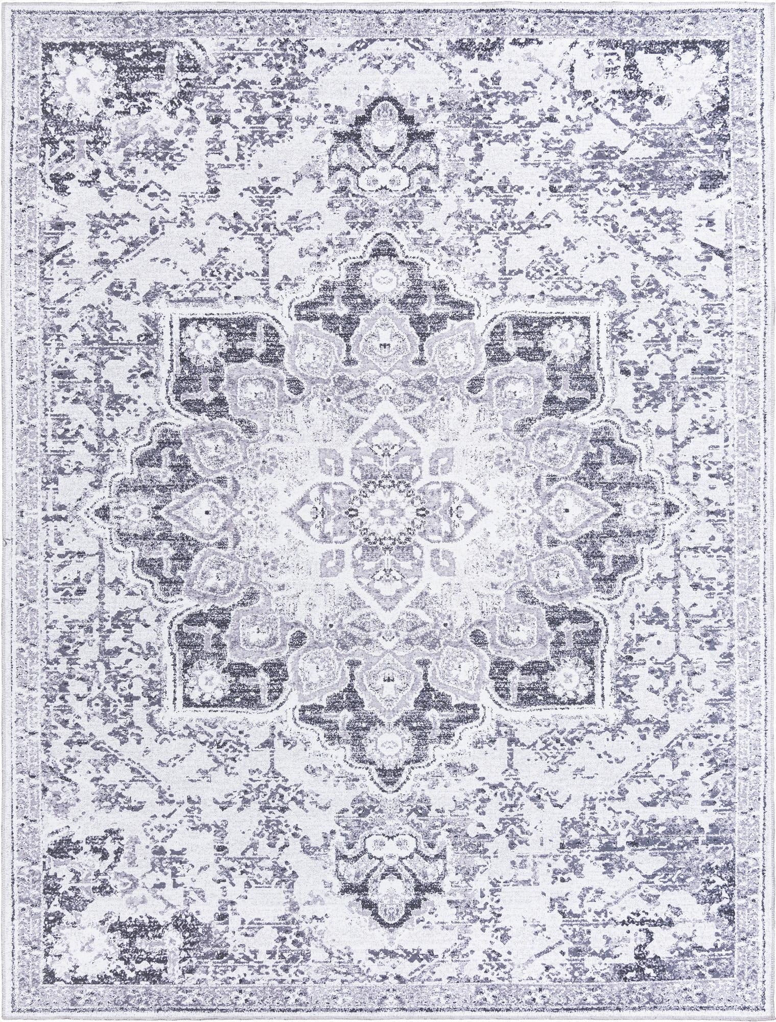  9' 2 x 12'  Washable Francesca Rug