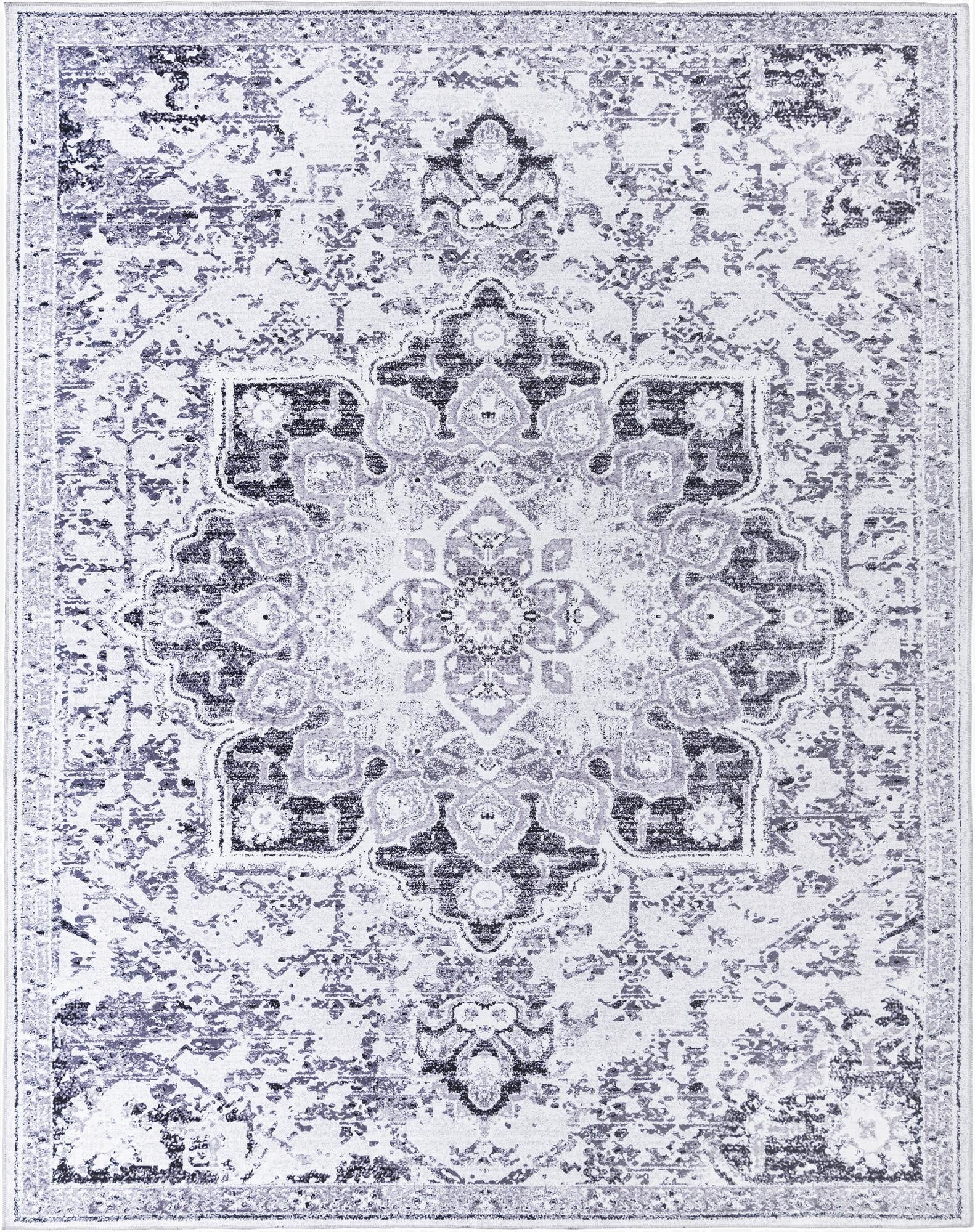  10' 6 x 13'  Washable Francesca Rug