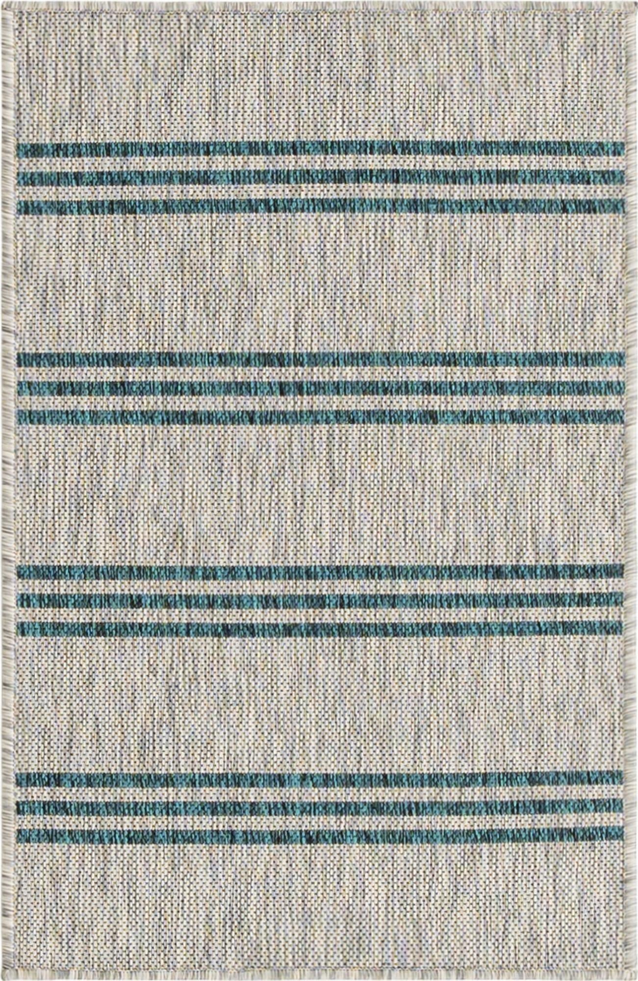  2' x 3'  Washable Jill Zarin Anguilla Indoor / Outdoor Rug
