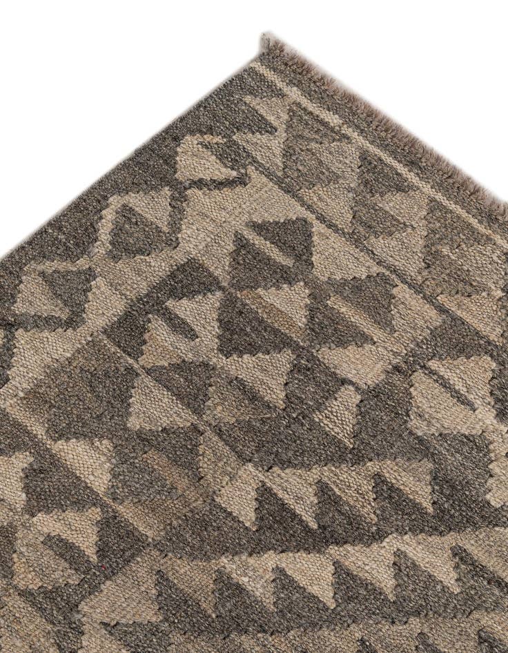 Detail image of  3' 11 x 6' 2  Hand Woven Kilim Maymana Wool Rug