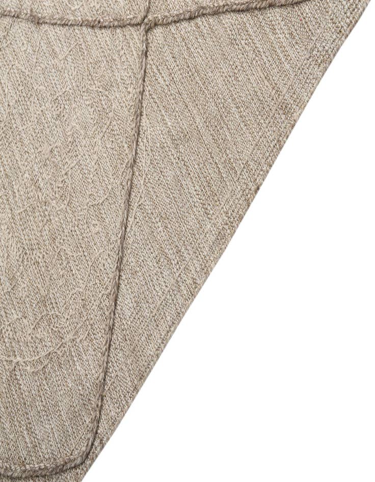 Detail image of  5' 2 x 8'  Hand Woven Kilim Modern Wool Rug