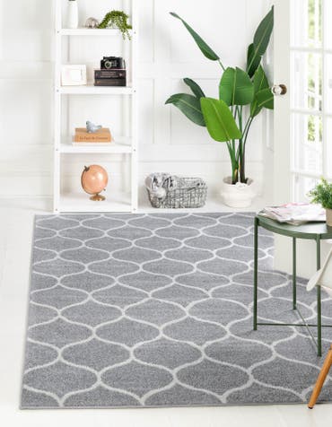  3' x 5' Lattice Frieze Rug