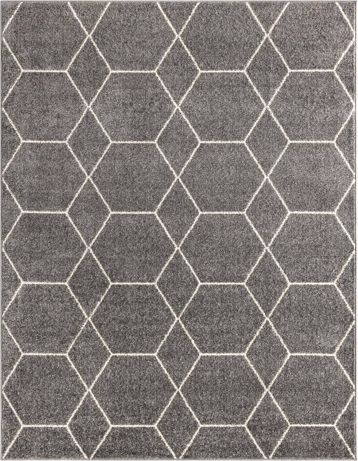 Detail image of  9' x 12' Lattice Frieze Rug