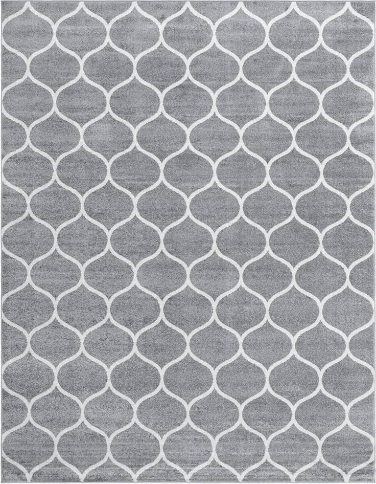 Detail image of  7' x 10' Lattice Frieze Rug