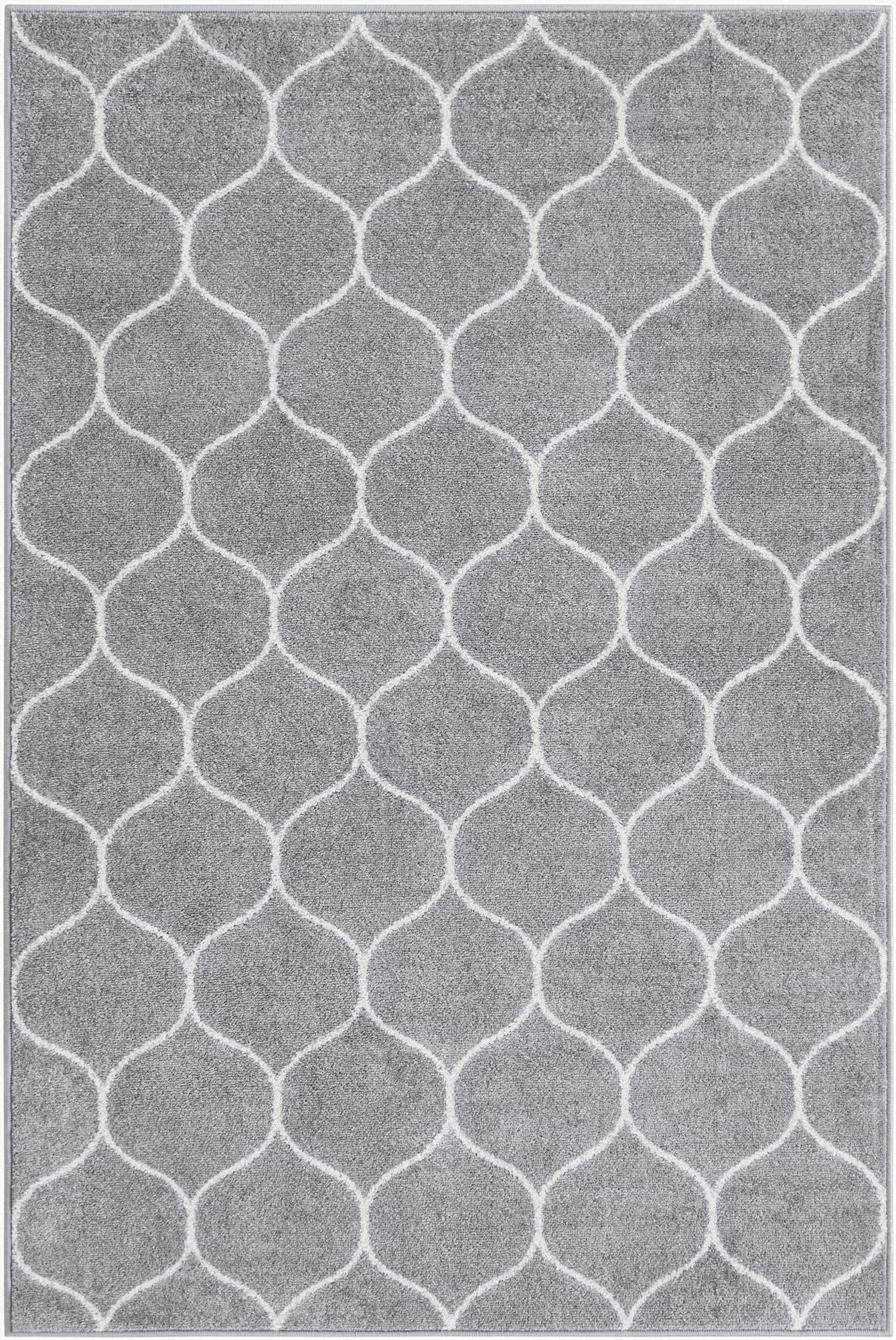  4' x 6' Lattice Frieze Rug