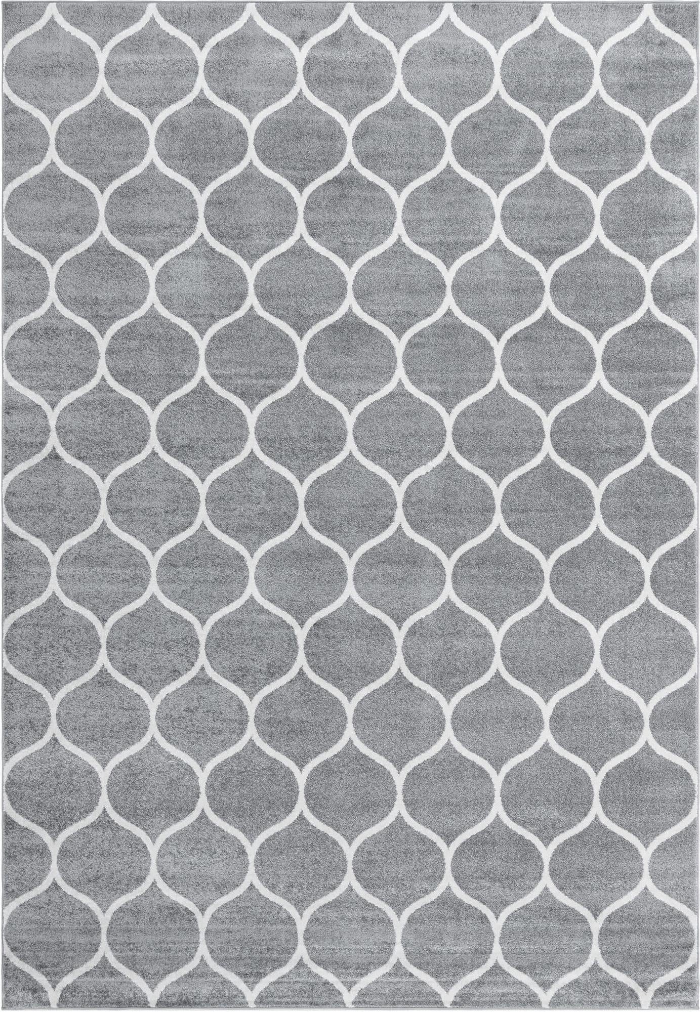  7' x 10' Lattice Frieze Rug