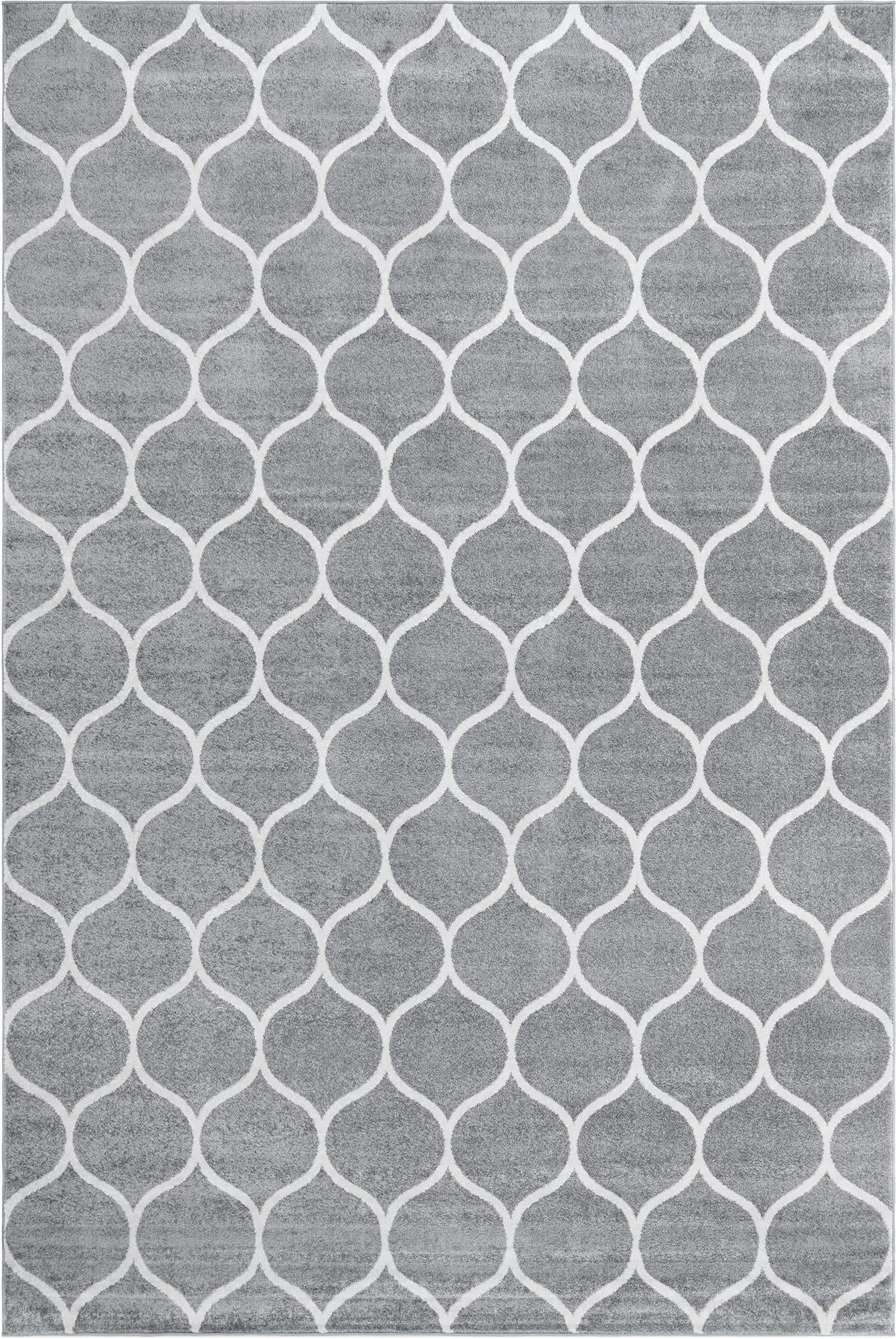  10' x 13' Lattice Frieze Rug
