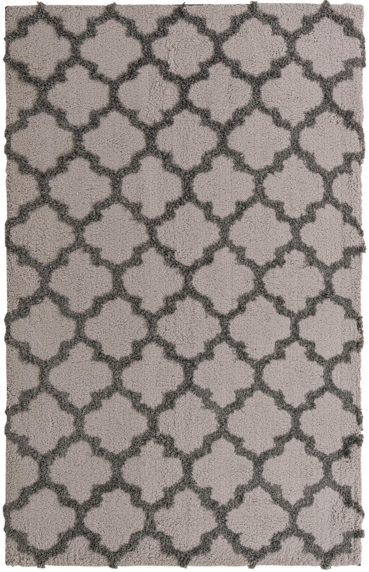  5' x 7' 10 Lattice Shag Rug