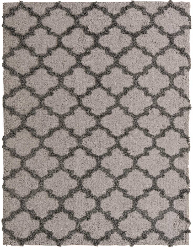 Detail image of  5' x 7' 10 Lattice Shag Rug
