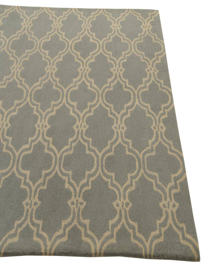 Detail image of  5' 1 x 7' 10 Luna Wool Rug