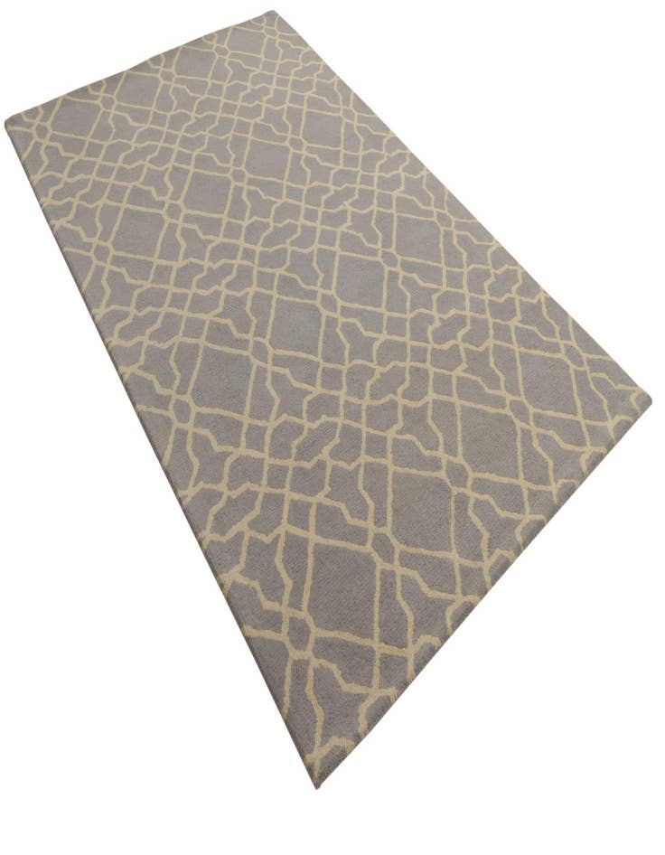 Detail image of  5' x 8' Luna Wool Rug