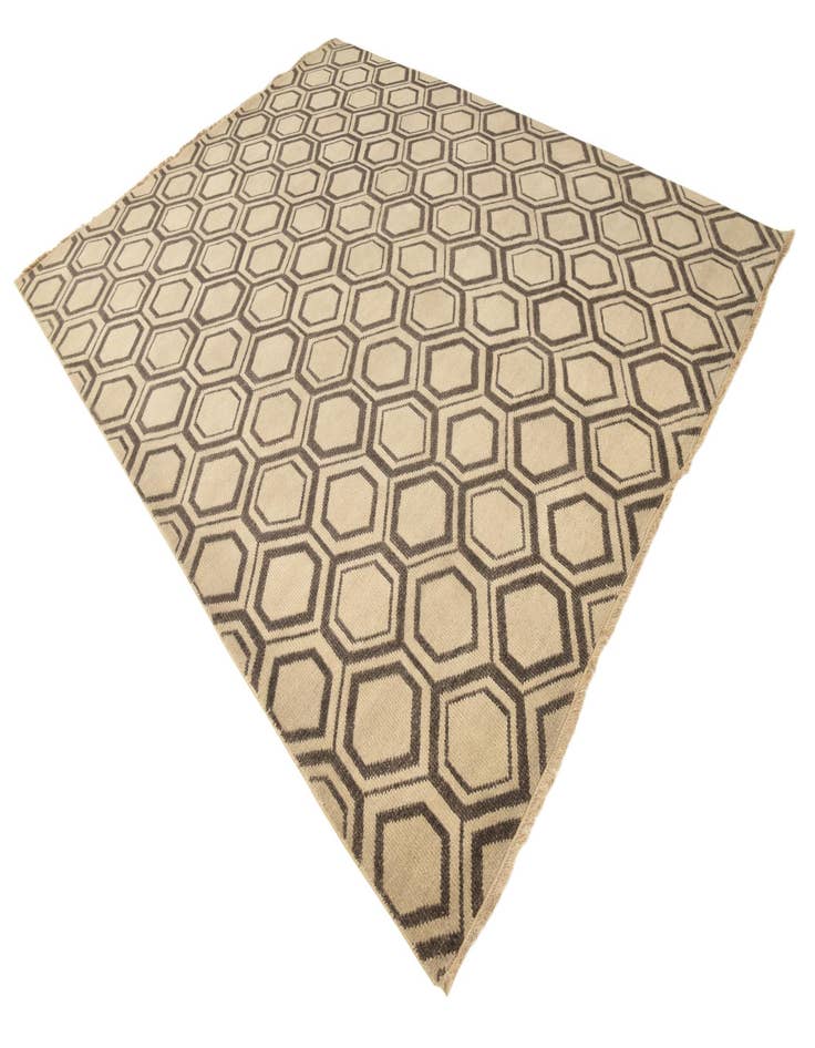 Detail image of  9' 1 x 11' 10  Hand Knotted Luna Wool Rug