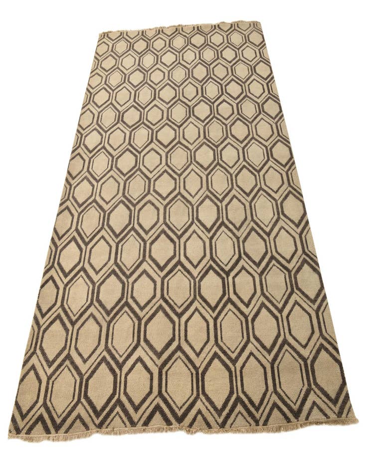 Detail image of  9' 1 x 11' 10  Hand Knotted Luna Wool Rug