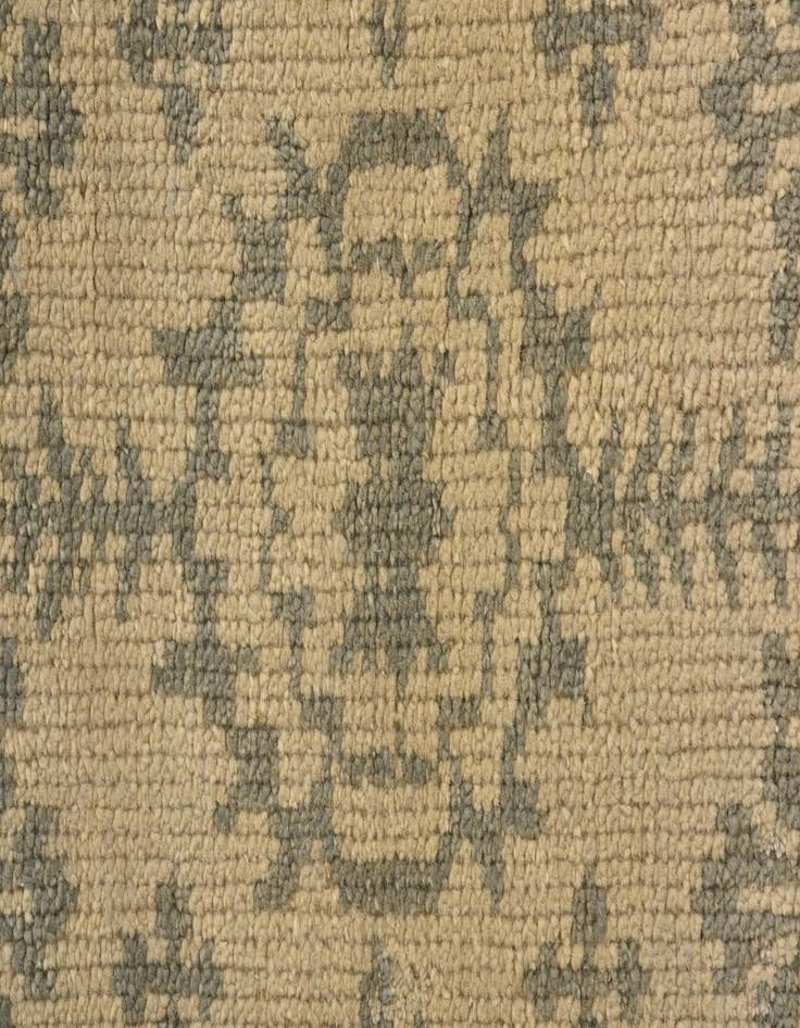 Detail image of  4' 9 x 6' 10  Hand Knotted Luna Wool Rug