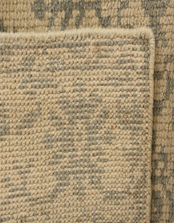 Detail image of  4' 9 x 6' 10  Hand Knotted Luna Wool Rug