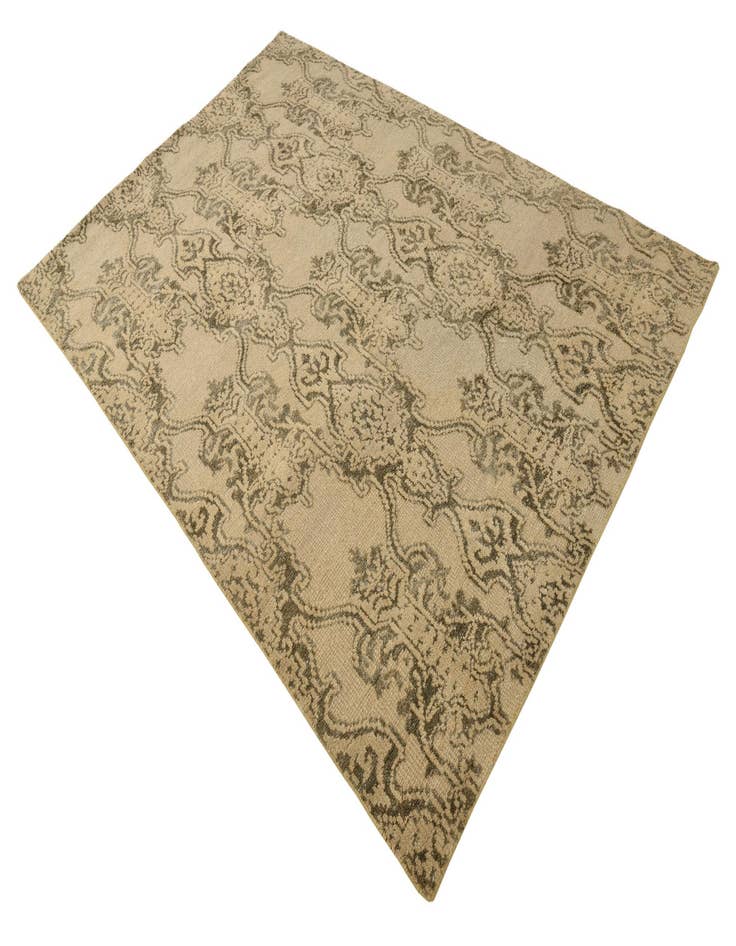 Detail image of  6' x 8' 7  Hand Knotted Luna Rug