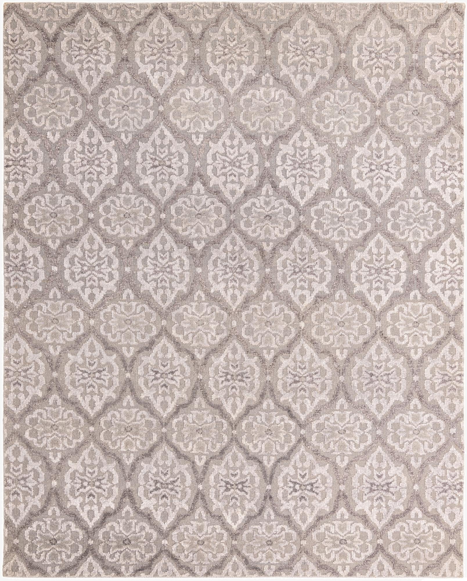  7' 10 x 9' 9  Hand Knotted Luna Rug