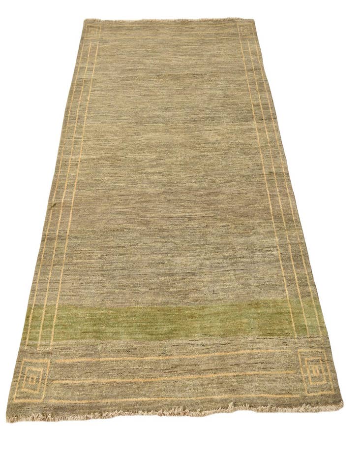 Detail image of  4' 7 x 6' 5  Hand Knotted Modern Ziegler Rug