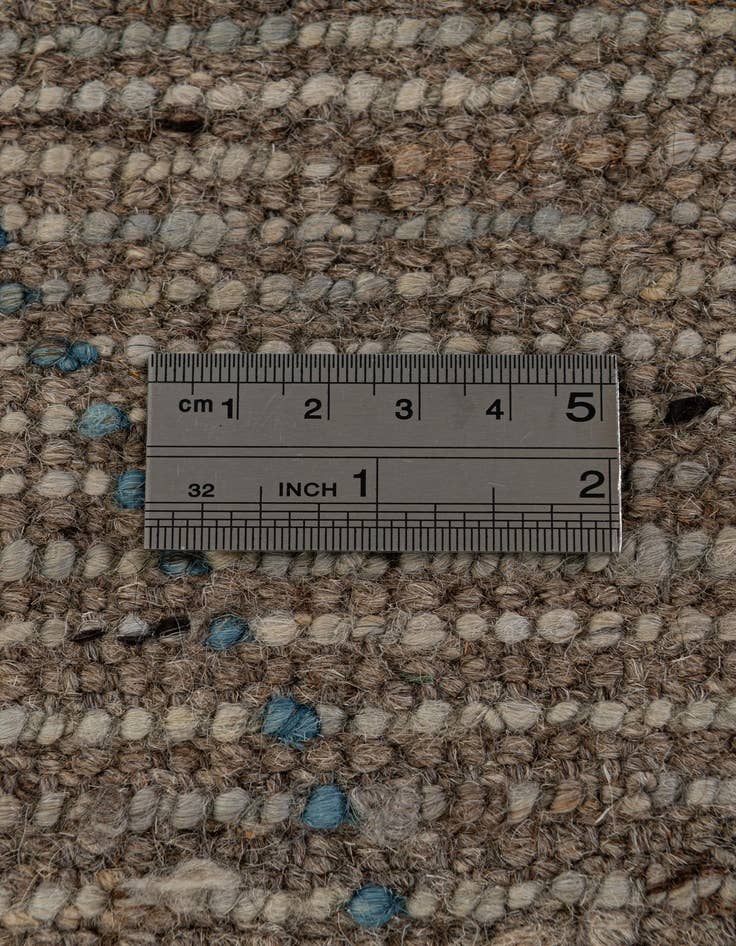 Detail image of  6' 7 x 8' 8  Hand Knotted Moroccan Wool Rug