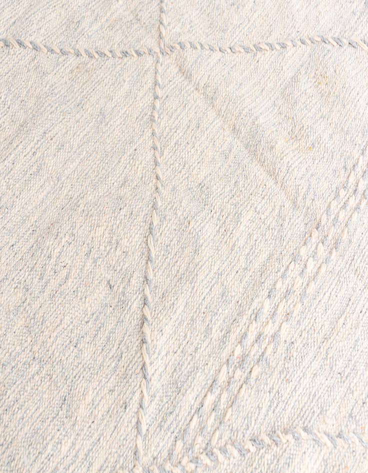 Detail image of  6' 5 x 9' 9  Hand Knotted Moroccan Wool Rug
