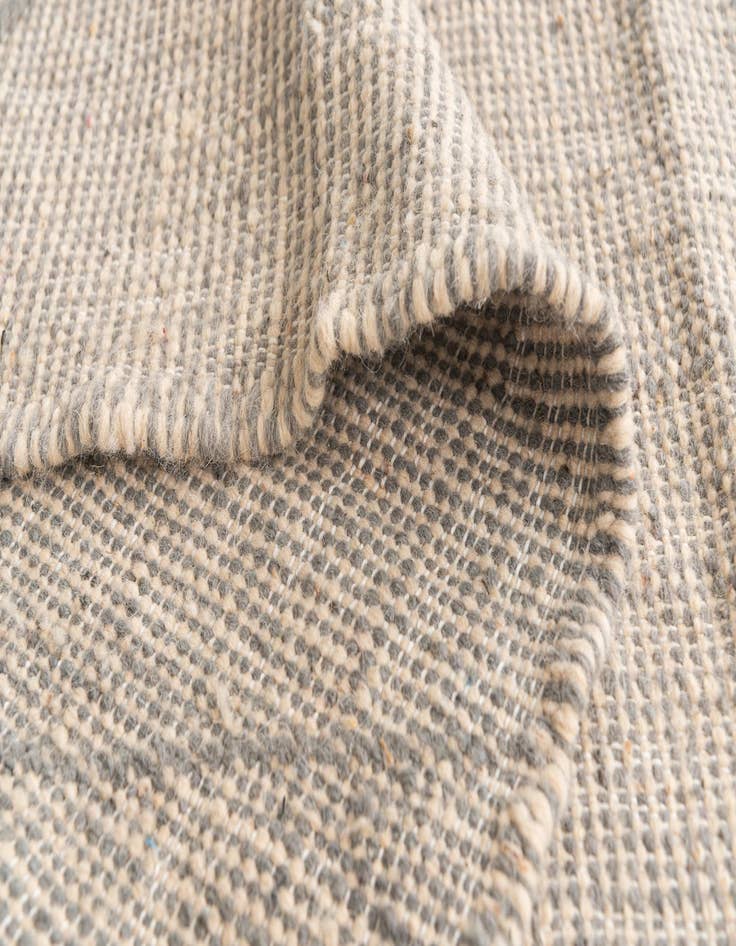 Detail image of  6' 9 x 10'  Hand Knotted Moroccan Wool Rug