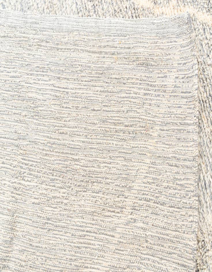 Detail image of  6' 9 x 9' 5  Hand Knotted Moroccan Wool Rug